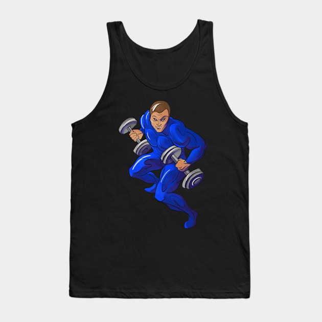 superhero sports Tank Top by Cooometa